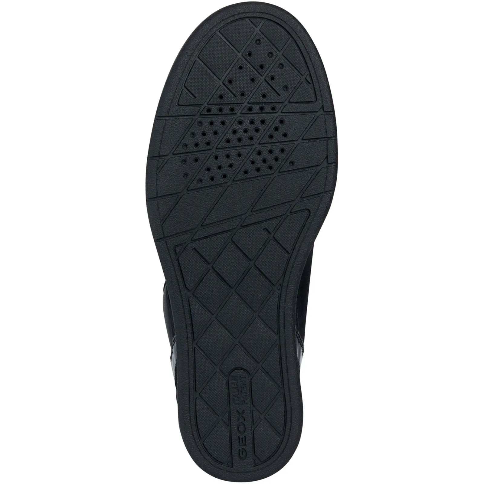 Geox D Maurica Leather Women's Black Trainers