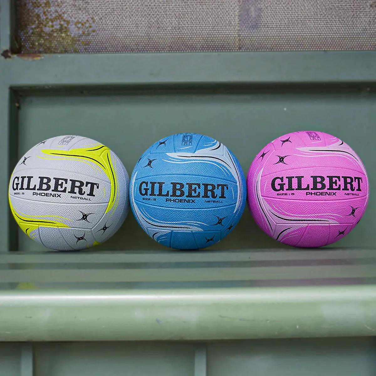 Gilbert Phoenix Pink Netball - Size 5