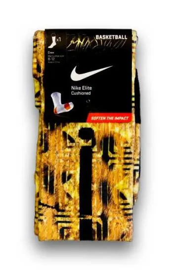 Golden Leopard Custom Elite Socks