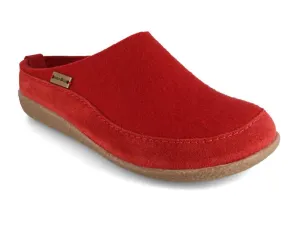 HAFLINGER Clog | Blizzard Skane, Ruby