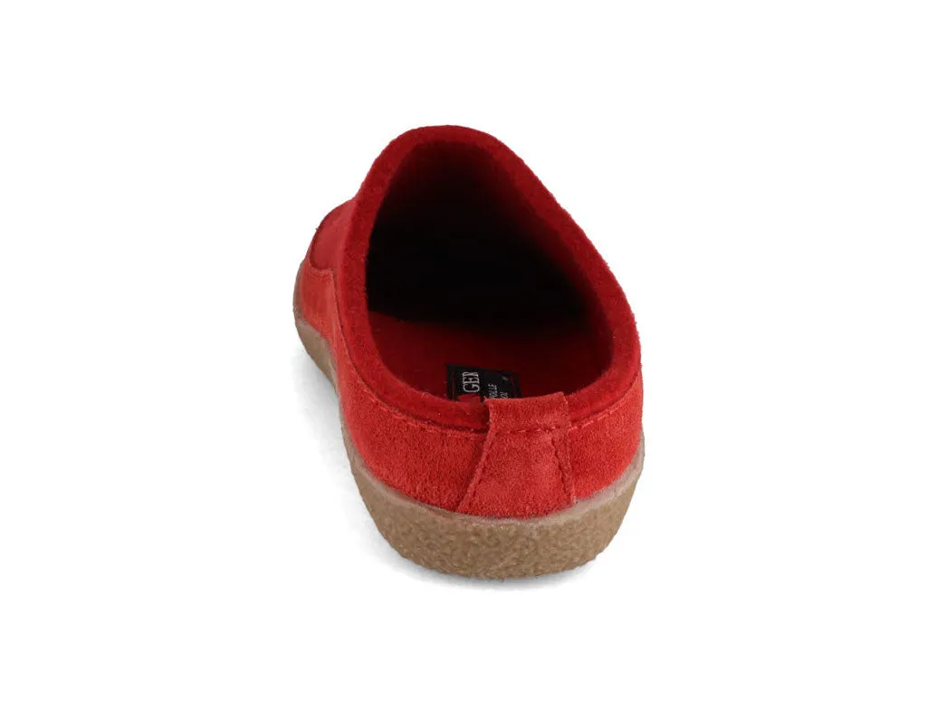 HAFLINGER Clog | Blizzard Skane, Ruby