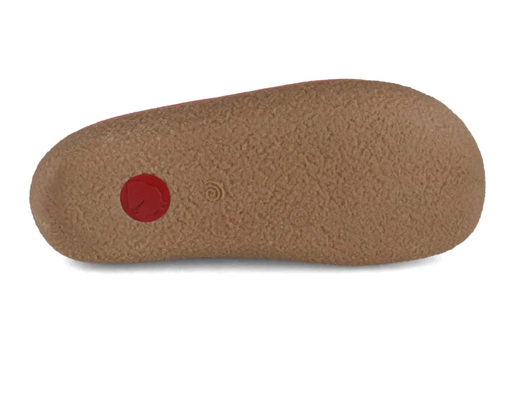 HAFLINGER Clog | Blizzard Skane, Ruby