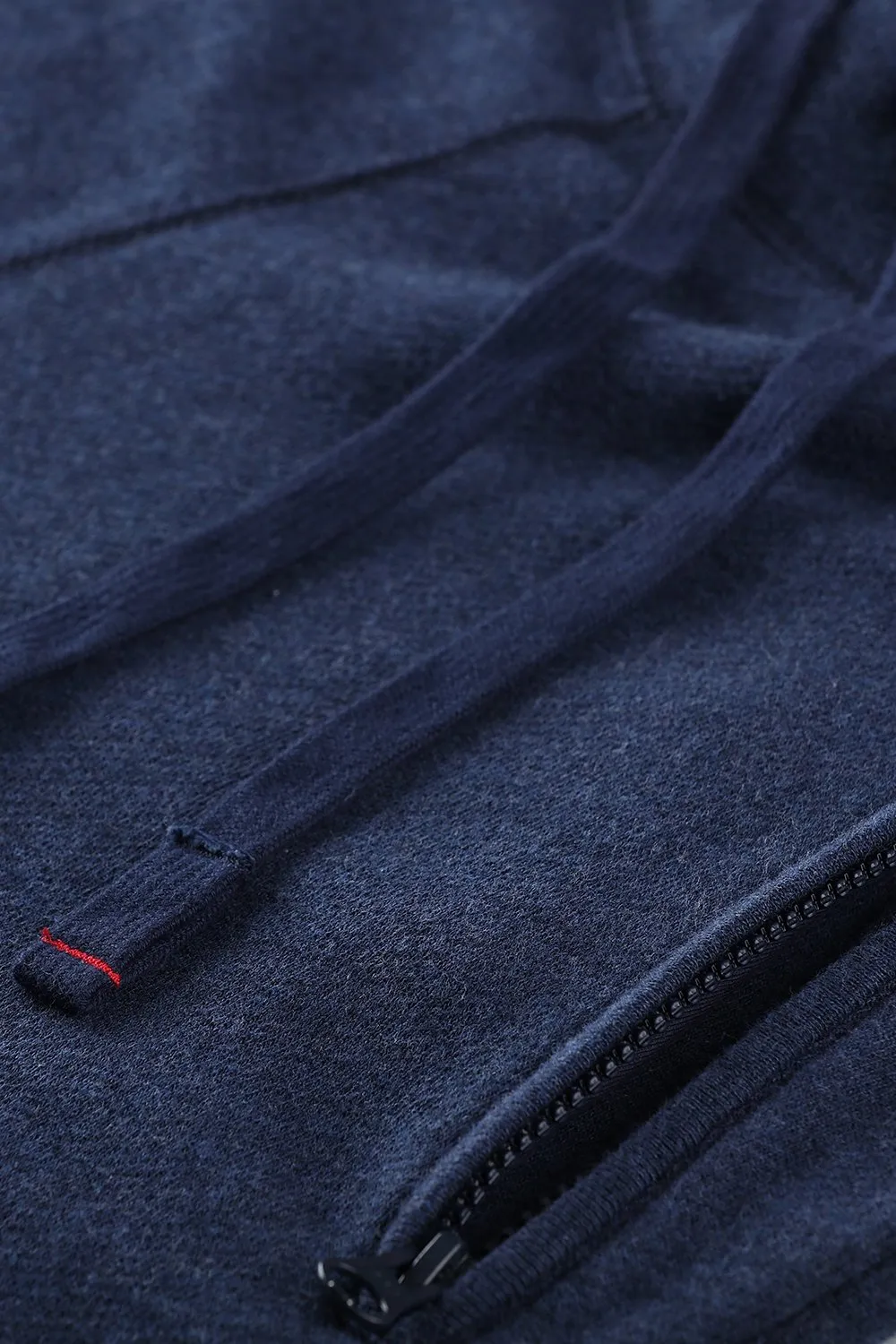 Heather Navy Pull On Sweatpants