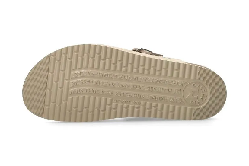 'Hedina' women's clog sandal - Beige