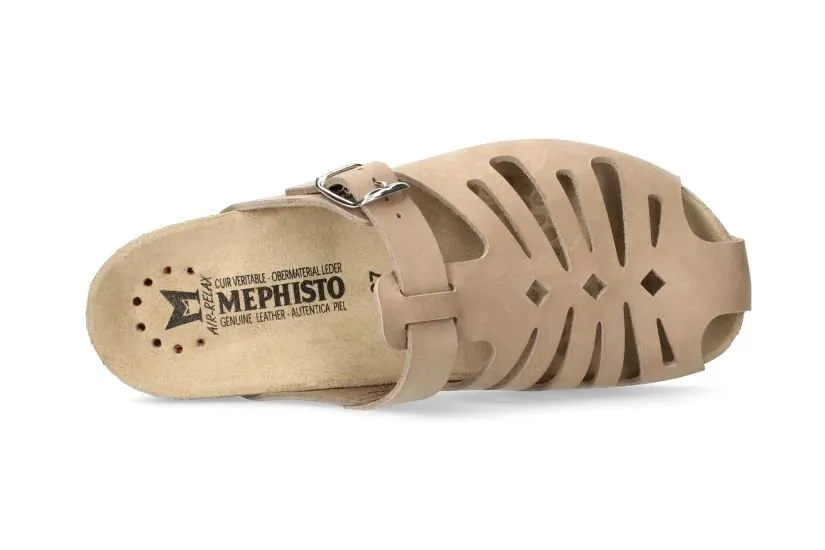 'Hedina' women's clog sandal - Beige