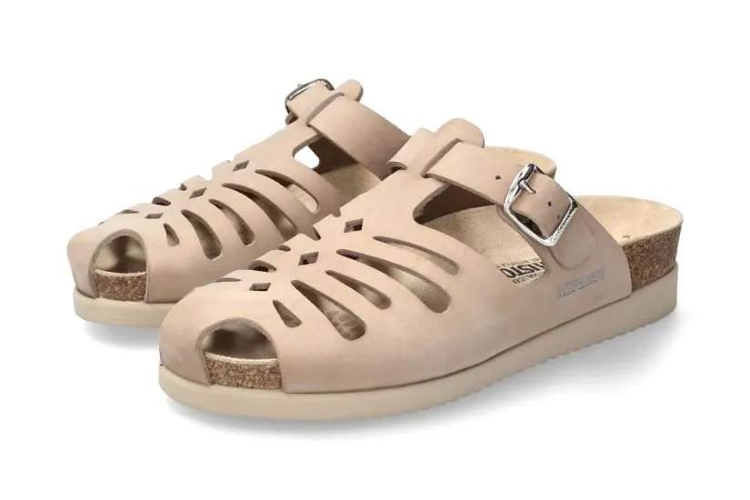 'Hedina' women's clog sandal - Beige