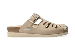 'Hedina' women's clog sandal - Beige