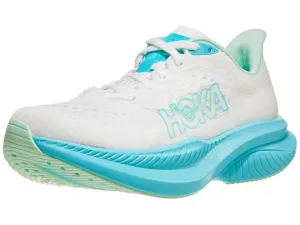 Hoka | Mach 6 | Women's | White/Cielo Blue