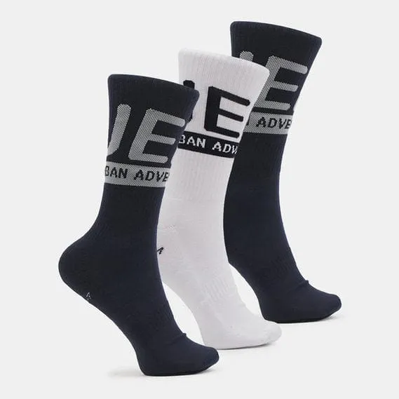 Jeep 3 Pack Crew Socks