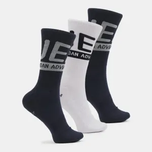 Jeep 3 Pack Crew Socks