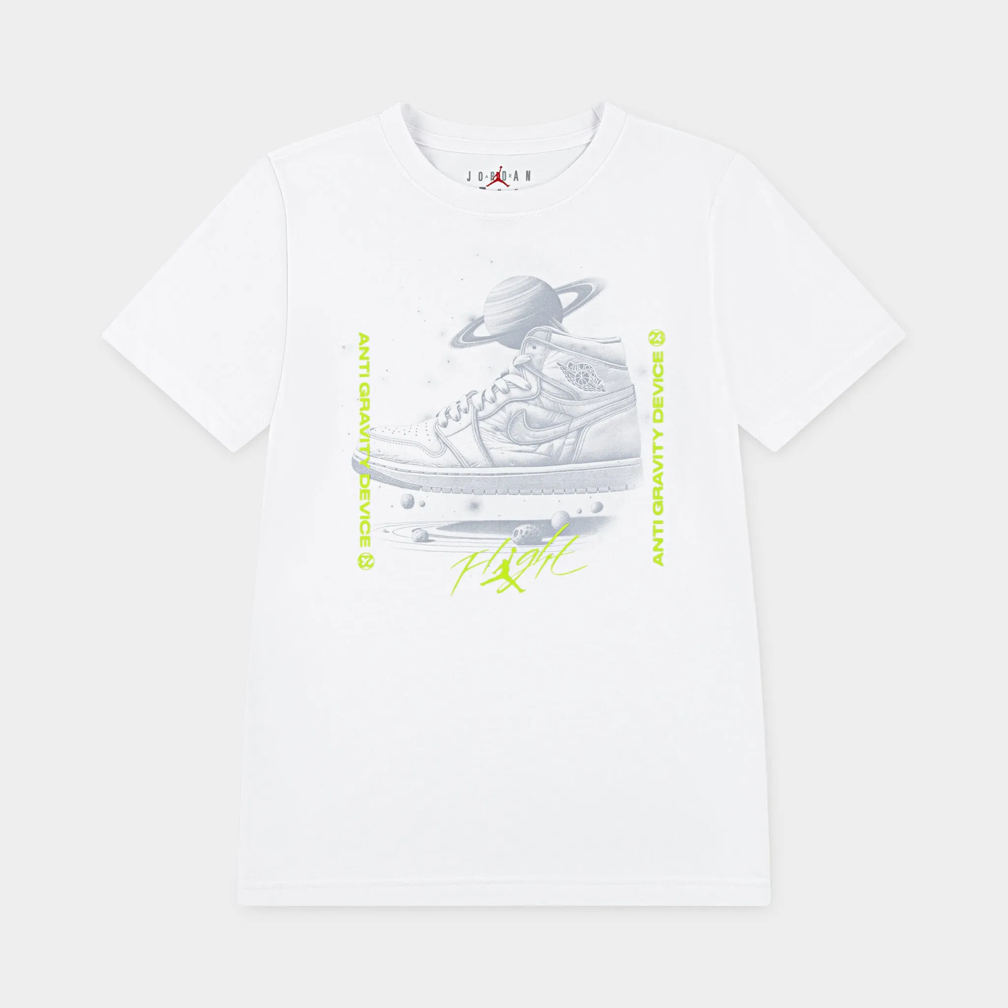 Jordan Junior Boys' Anti Gravity Graphic T-Shirt / White