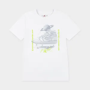 Jordan Junior Boys' Anti Gravity Graphic T-Shirt / White