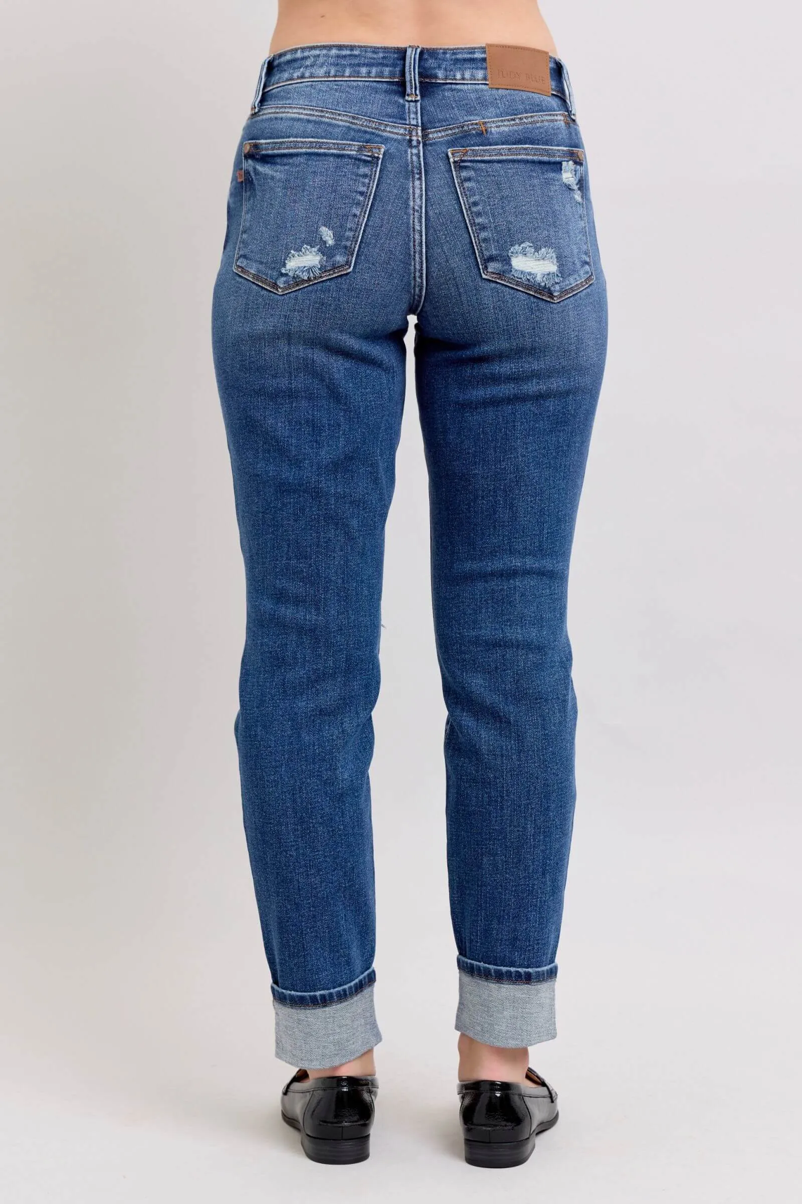 Judy Blue “Urban Edge” Mid Rise Boyfriend Jean