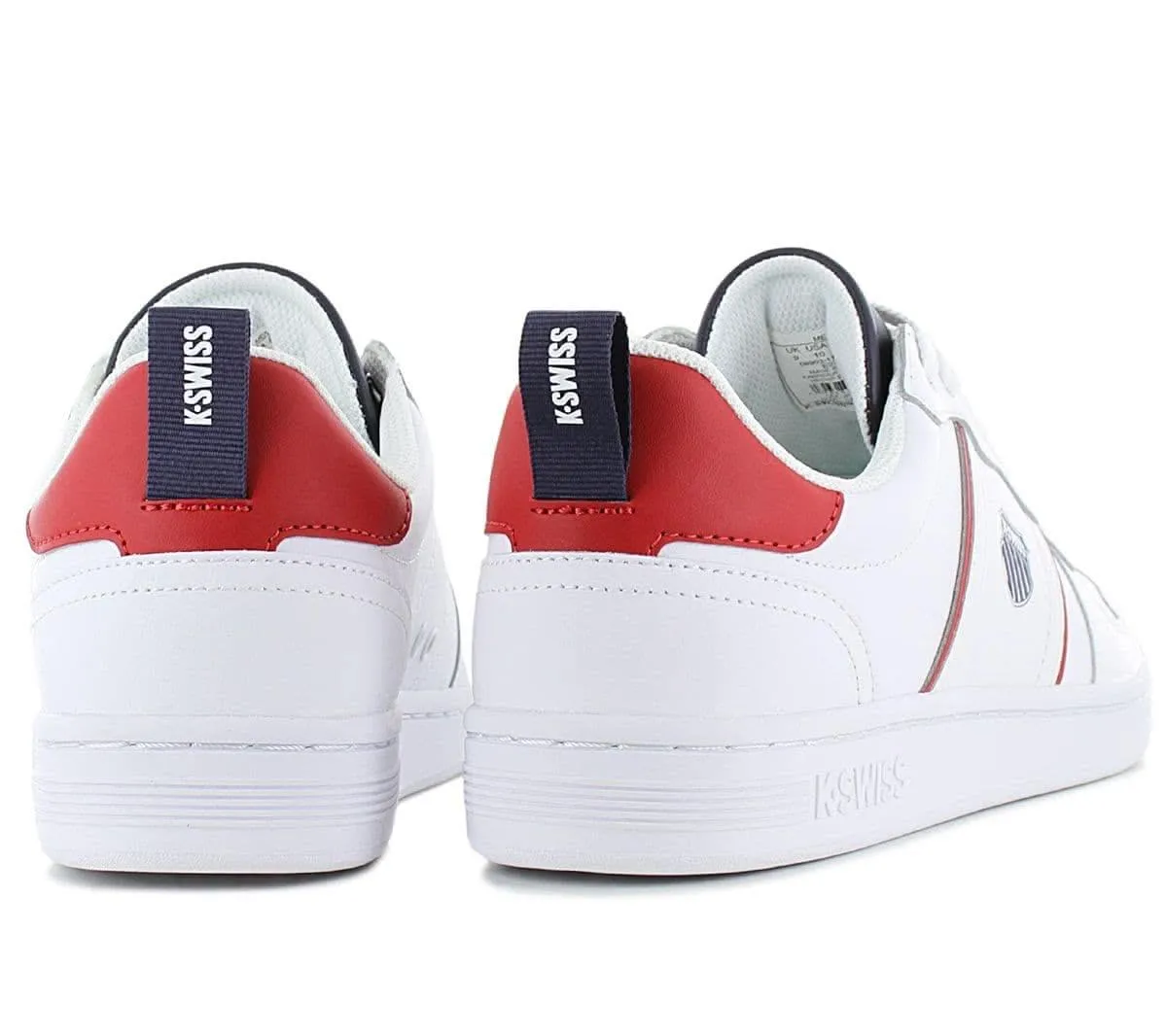 K-Swiss Lozan Match LTH - Herren Sneakers Schuhe Leder Weiß 08903-119-M