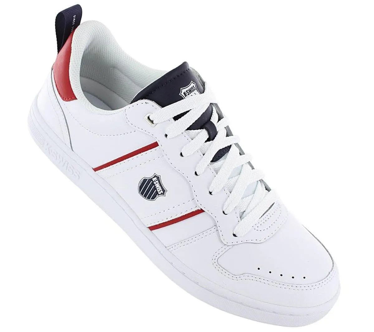 K-Swiss Lozan Match LTH - Herren Sneakers Schuhe Leder Weiß 08903-119-M