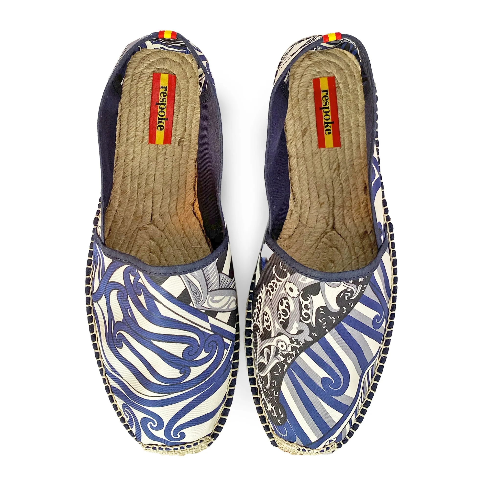 KAWA Blue Classic Espadrilles