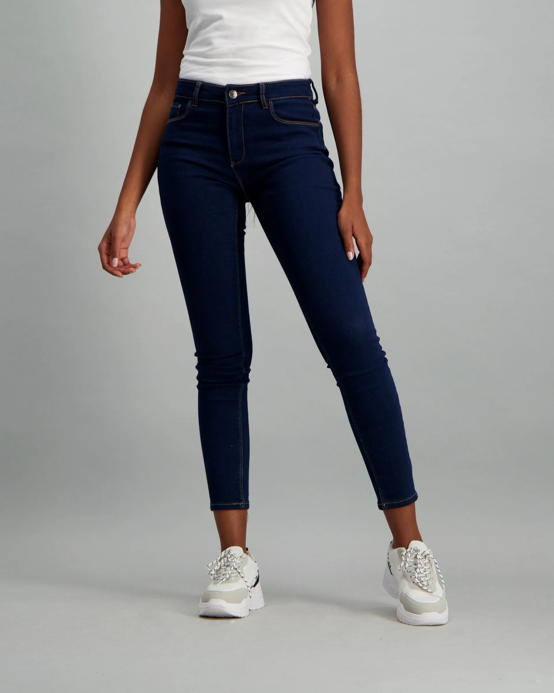 Ladies Dark Blue Skinny Jean
