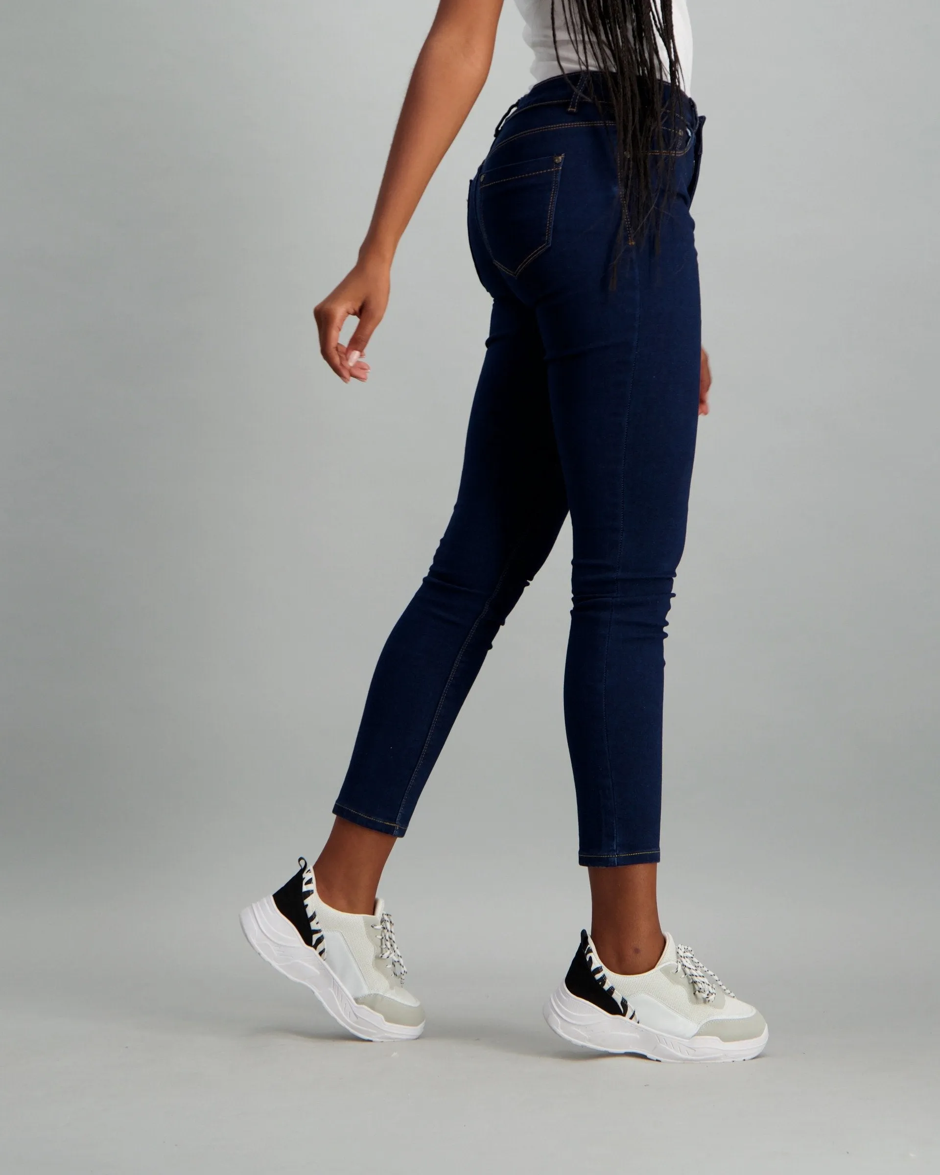 Ladies Dark Blue Skinny Jean