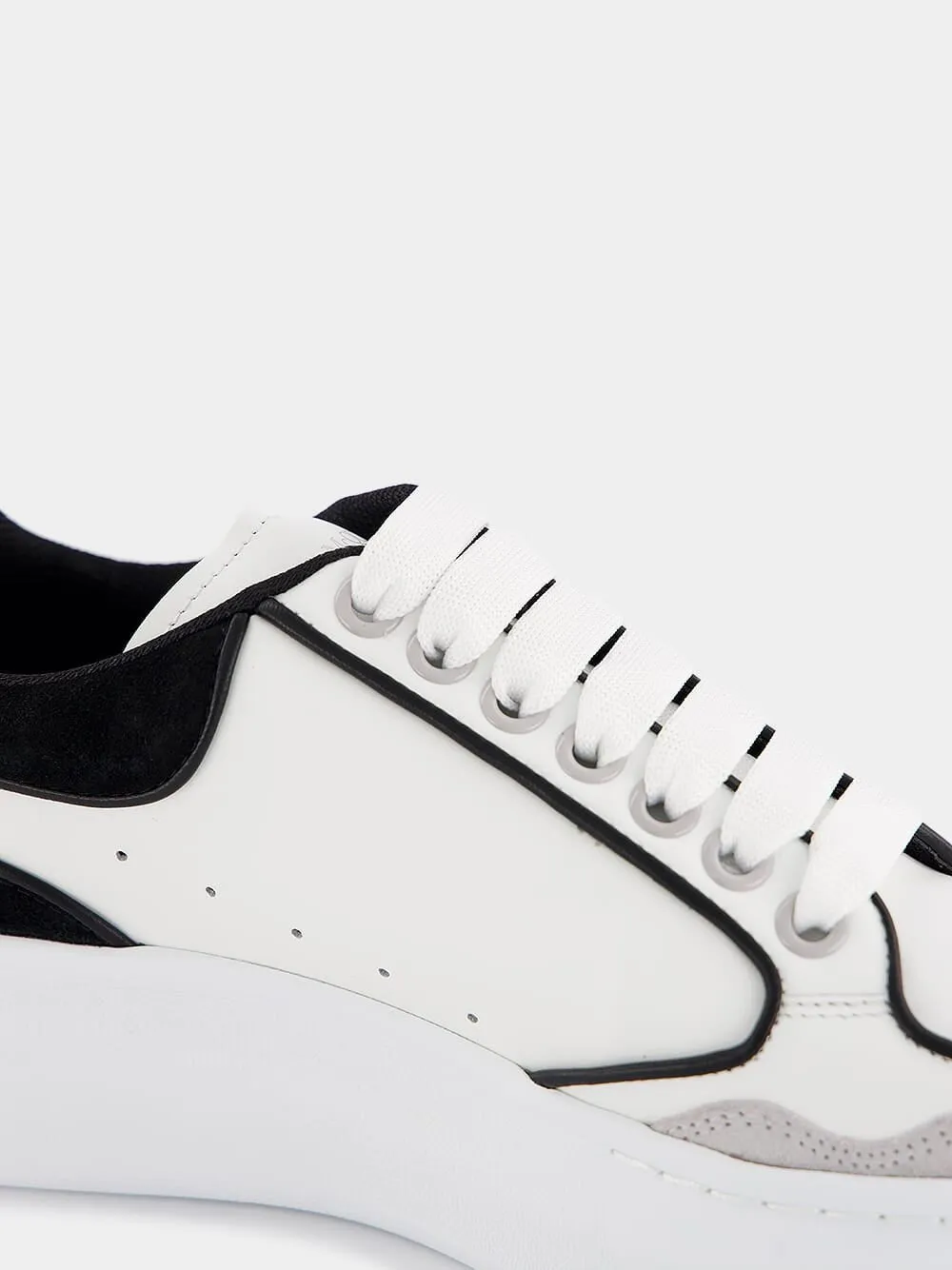 Larry Panelled Leather Sneakers