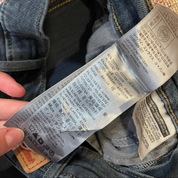 Levi’s 724 high rise straight size 24