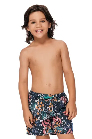 LIAM GRUNGE SWIM TRUNKS - KIDS