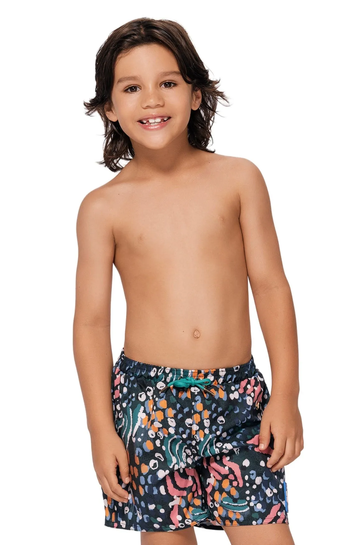 LIAM GRUNGE SWIM TRUNKS - KIDS