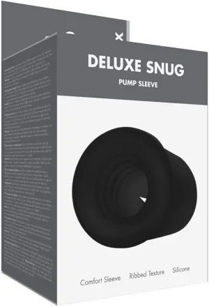 Linx Deluxe Snug Pump Sleeve - Ribbed Male Masturbator Sleeve