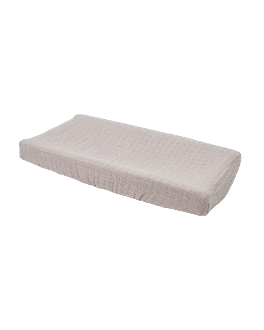 Little Unicorn Cotton Muslin Changing Pad Cover (Porpoise)