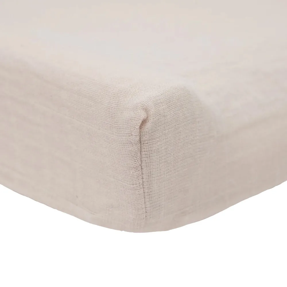 Little Unicorn Organic Cotton Muslin Changing Pad Cover (Rosie)