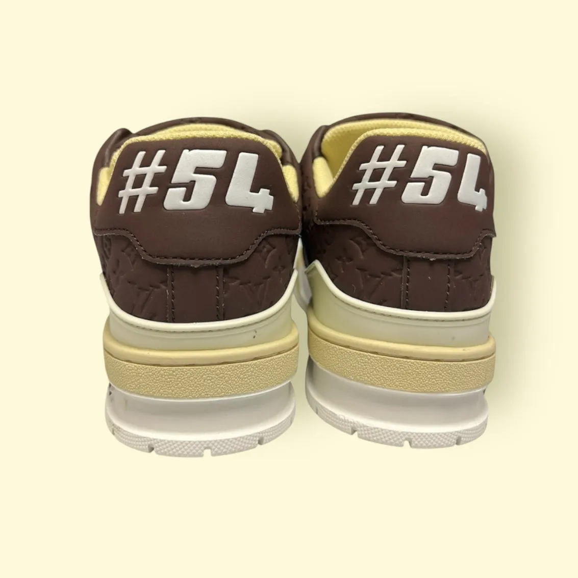 LV Trainer Sneaker brown and green