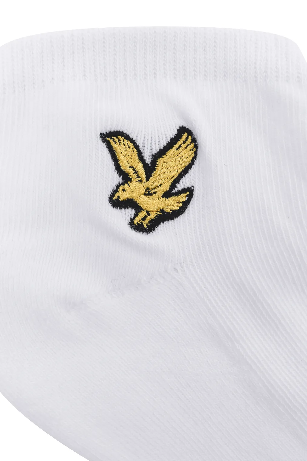 Lyle & Scott Ross 3 Pack Trainer Socks - White, Black, Multi 7-11 UK