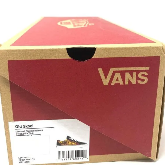 💖MEGA SALE💖Vans Old Skool Samurai Ricing Canvas  Men's  Unisex VN0A3WKT44I