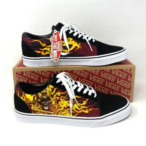 💖MEGA SALE💖Vans Old Skool Samurai Ricing Canvas  Men's  Unisex VN0A3WKT44I
