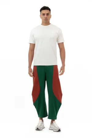 Men's Two-Tone Balloon Pants