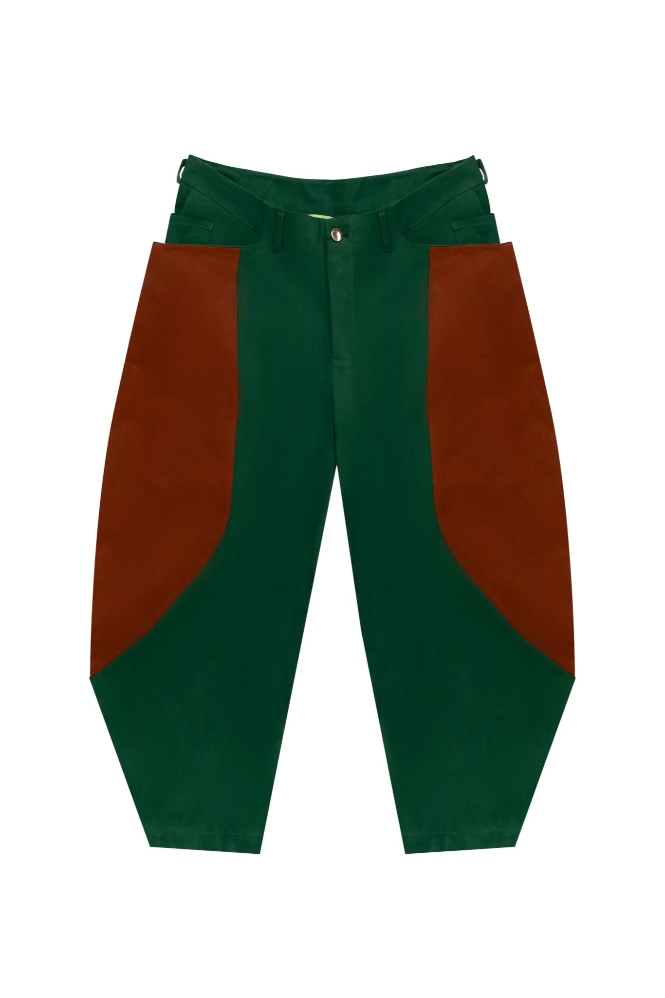 Men's Two-Tone Balloon Pants