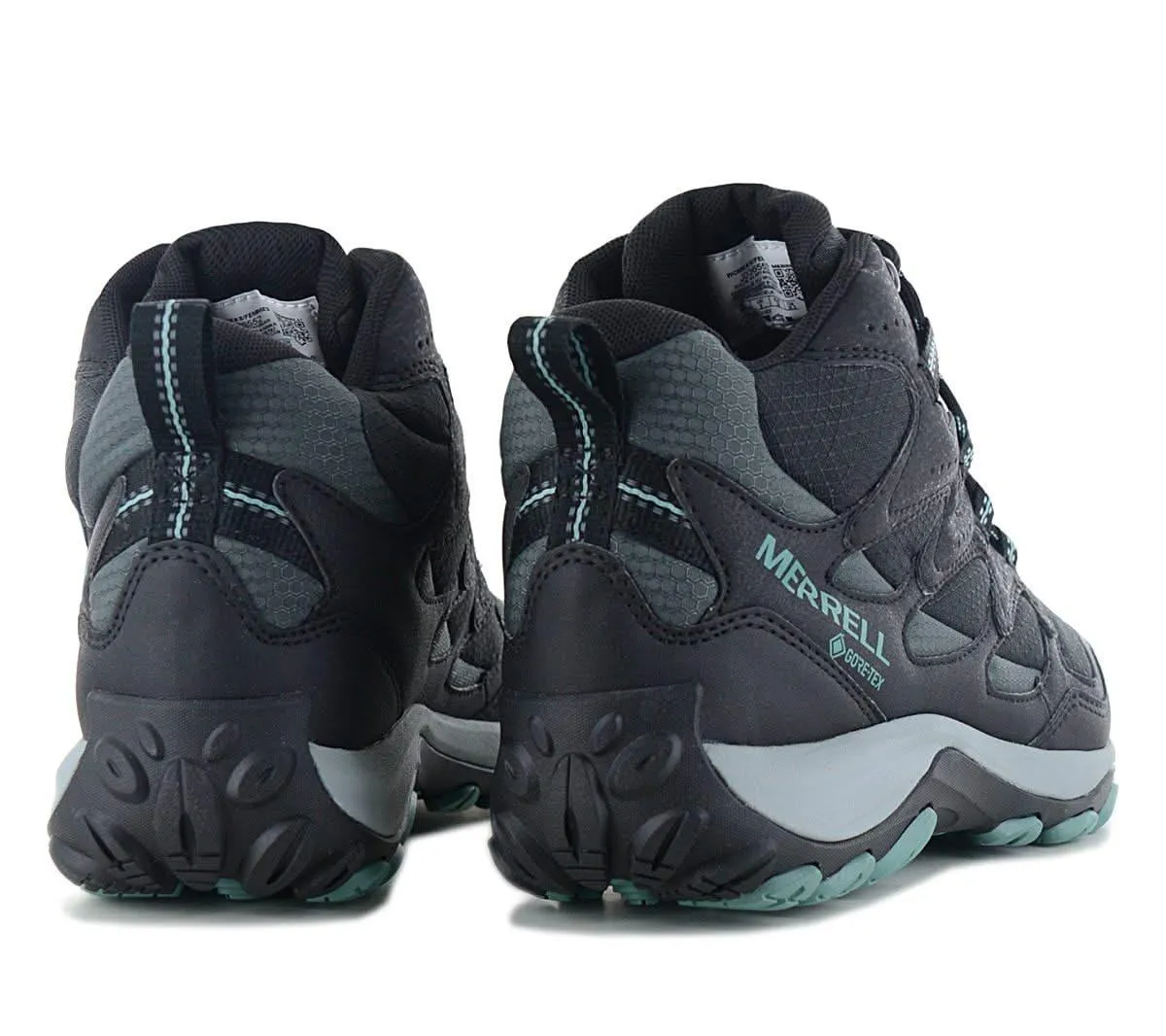 Merrell West Rim Sport Mid GTX - GORE-TEX - Damen Wanderschuhe Trekking Boots Schwarz J036552