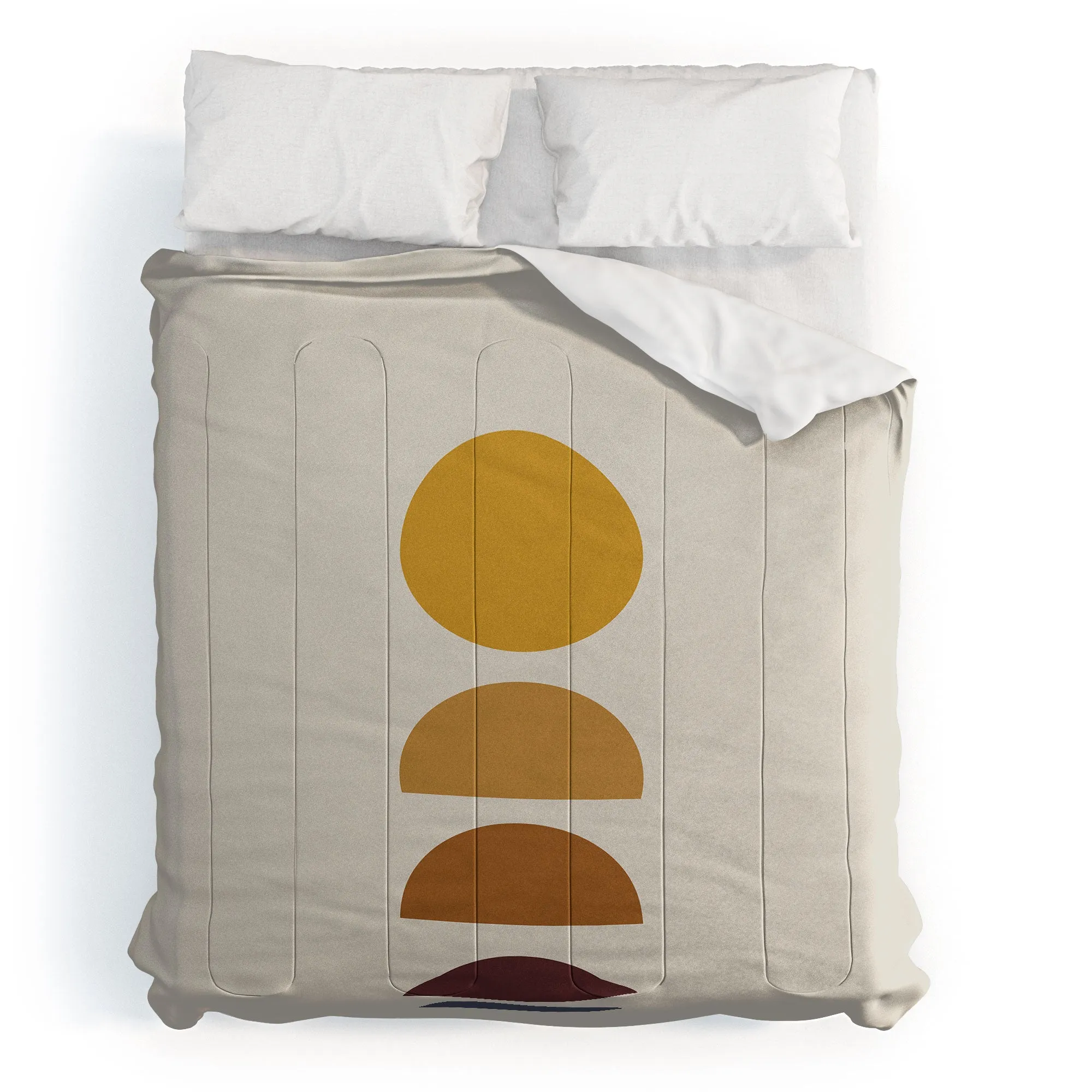 MINIMAL SUNRISE SUNSET I DUVET / COMFORTER