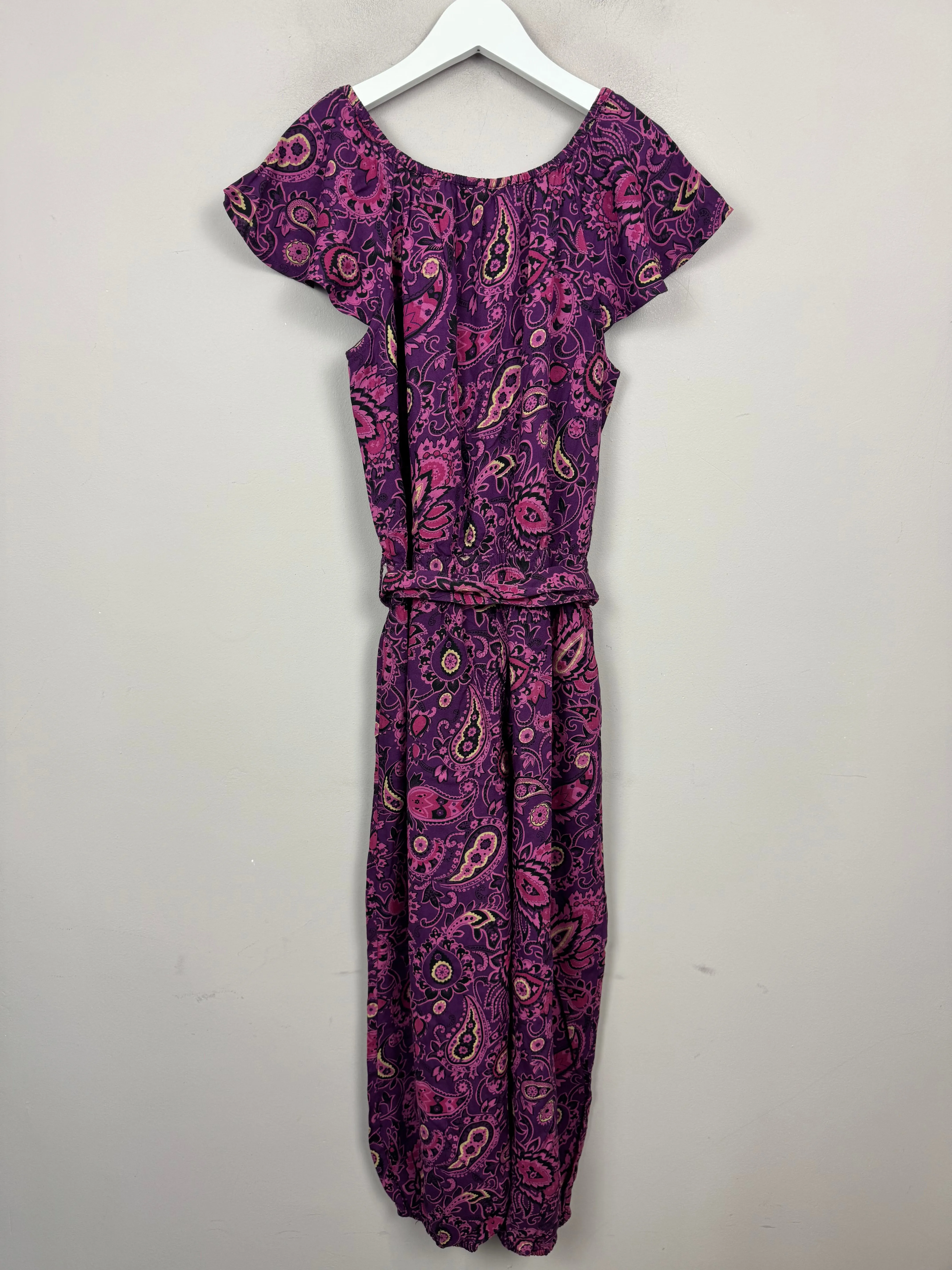 Monsoon Plum Jumpsuit 9y