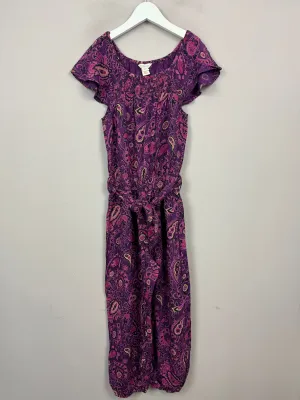 Monsoon Plum Jumpsuit 9y