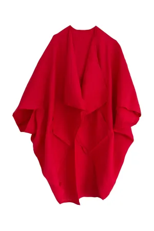 NEW! LINEN Kimono True Red