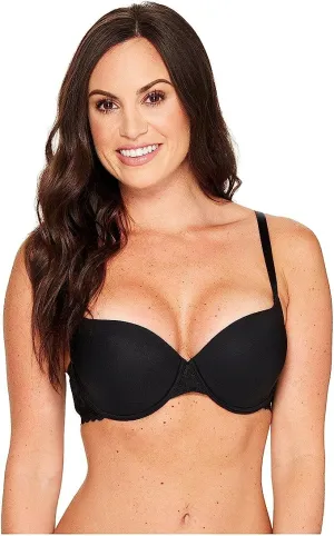 NEW Natori Women's Hypnotic Full Figure Contour Underwire Bra Black Sz 36H also fits 38DD
