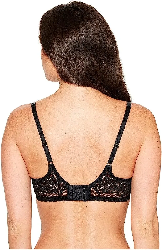 NEW Natori Women's Hypnotic Full Figure Contour Underwire Bra Black Sz 36H also fits 38DD