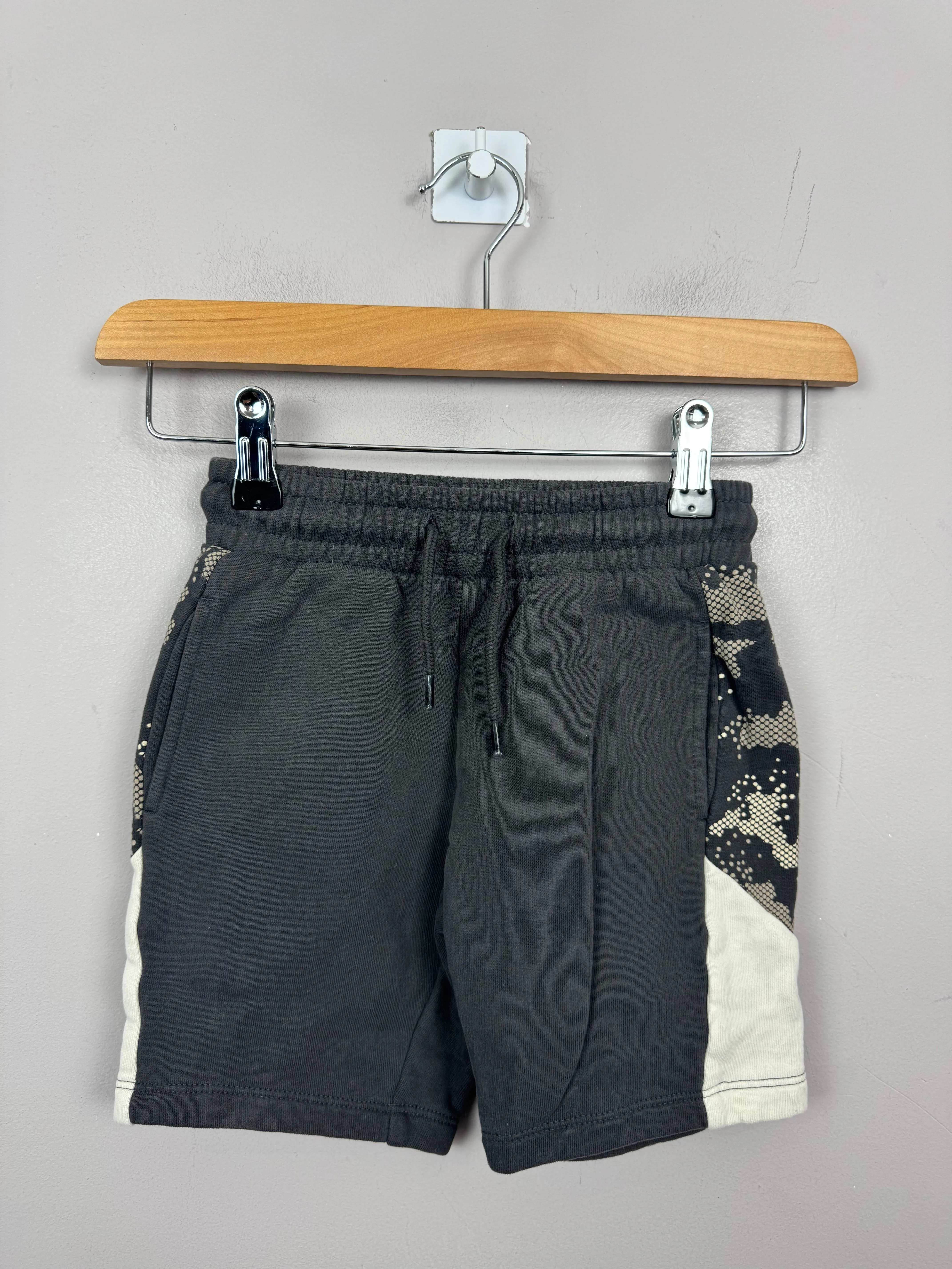 Next grey camo sweat shorts 5y
