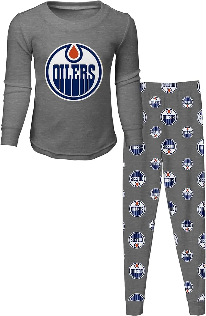 NHL Youth Long Sleeve T-shirt & Pants Sleep Set