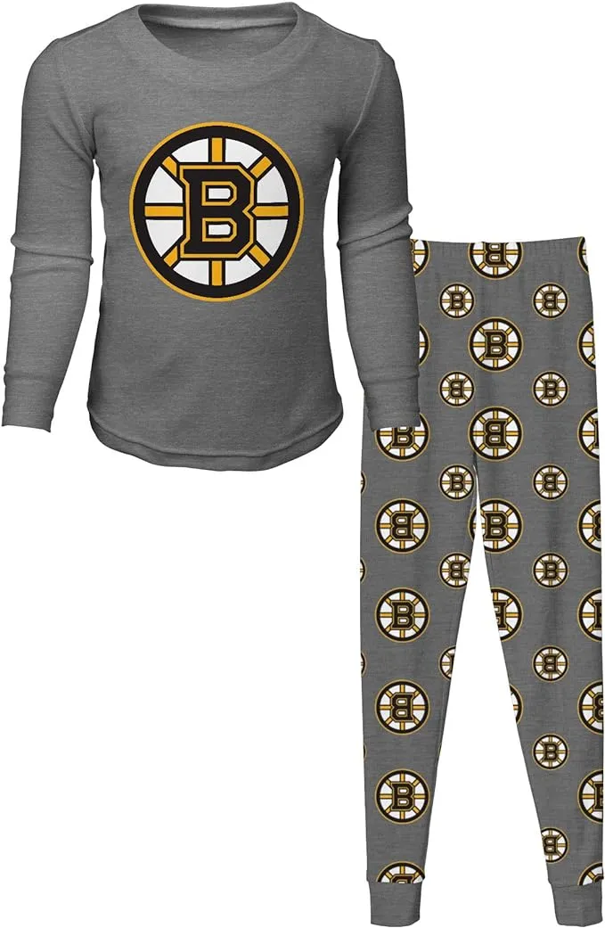 NHL Youth Long Sleeve T-shirt & Pants Sleep Set