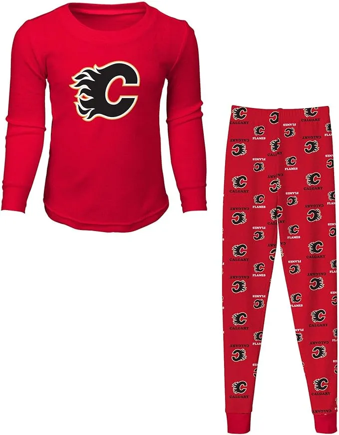 NHL Youth Long Sleeve T-shirt & Pants Sleep Set