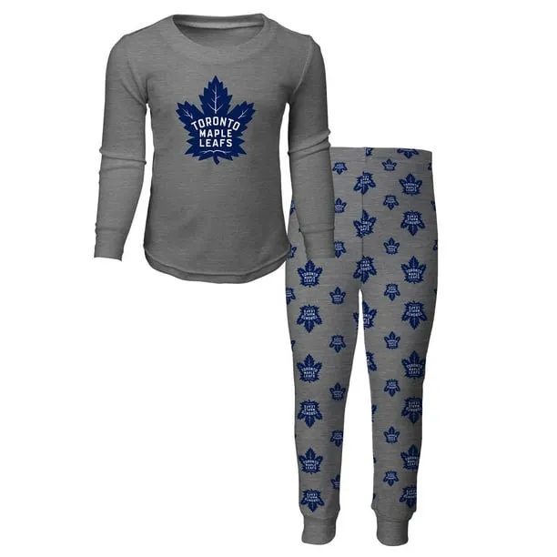 NHL Youth Long Sleeve T-shirt & Pants Sleep Set