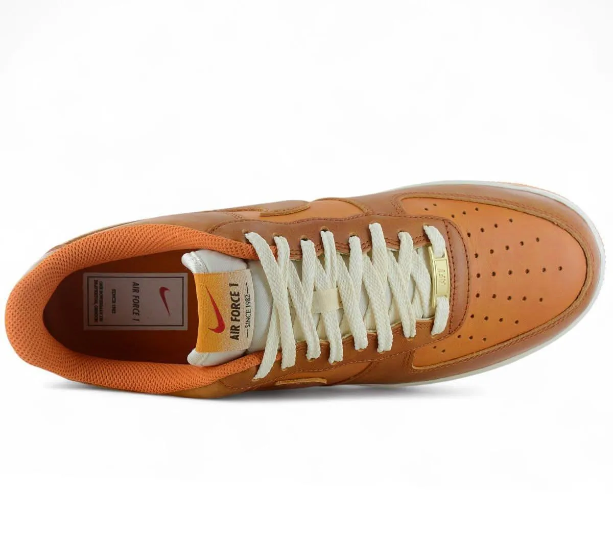 Nike Air Force 1 Low - Since 1982 Sunset - Herren Sneakers Schuhe Braun HQ3639-720