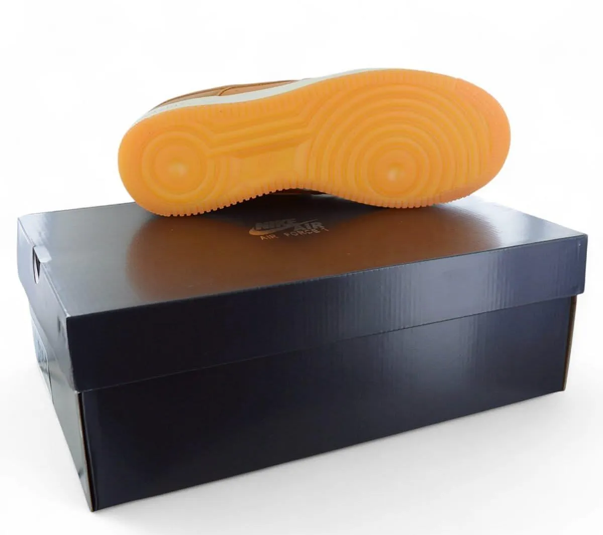 Nike Air Force 1 Low - Since 1982 Sunset - Herren Sneakers Schuhe Braun HQ3639-720