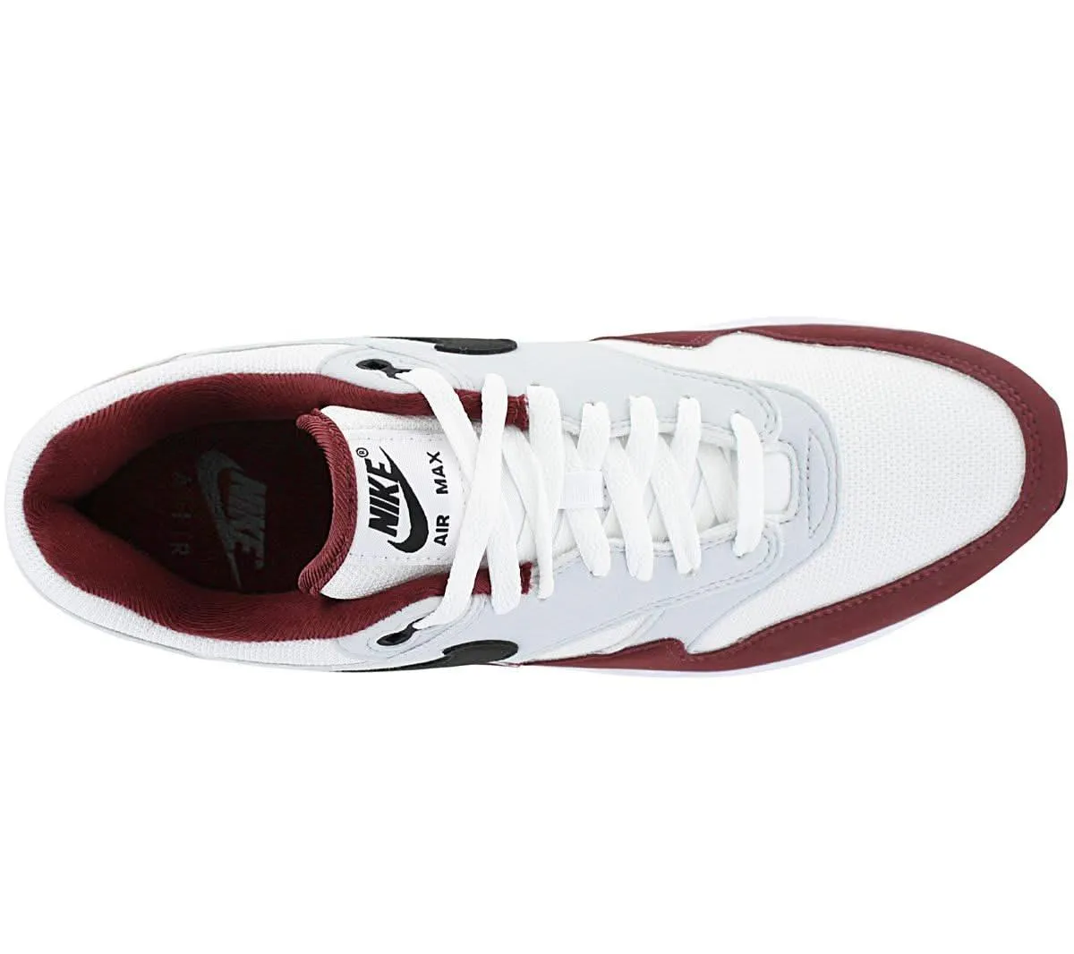 Nike Air Max 1 - Herren Sneakers Schuhe Weiß-Rot FD9082-106